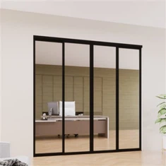 Розсувні скляні двері та рама